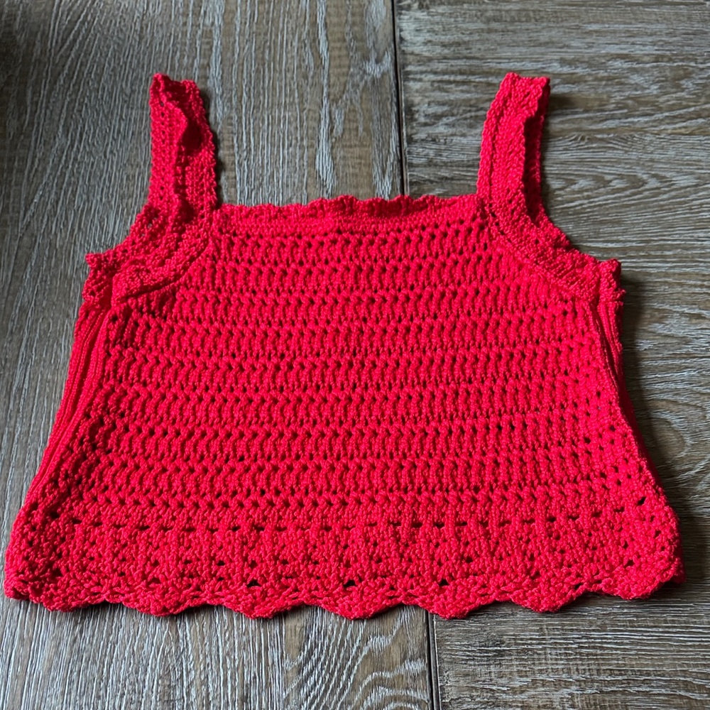 Madewell  Crochet Tank Top